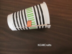 step 4 thread the paper through the hole