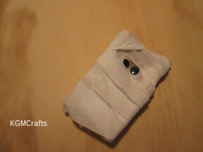 step 3 finish wrapping and tuck in ends