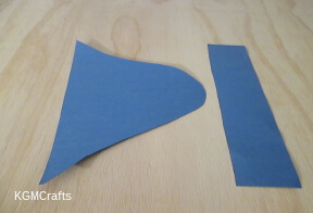 cut out hat shapes