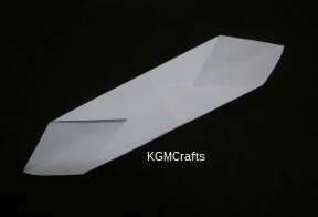 step 2 fold in a long shape