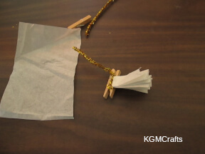 step 9 attach it to the clothespin