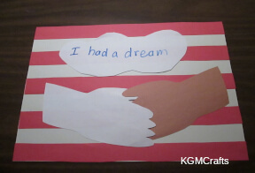 link to Martin Luther King Day craft