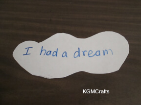 make a cloud and add message