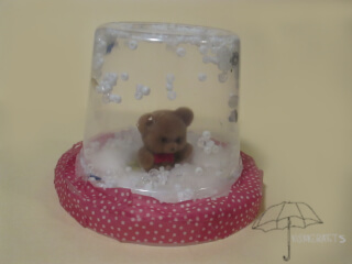 snow globe craft