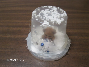 glue the lid and cup together