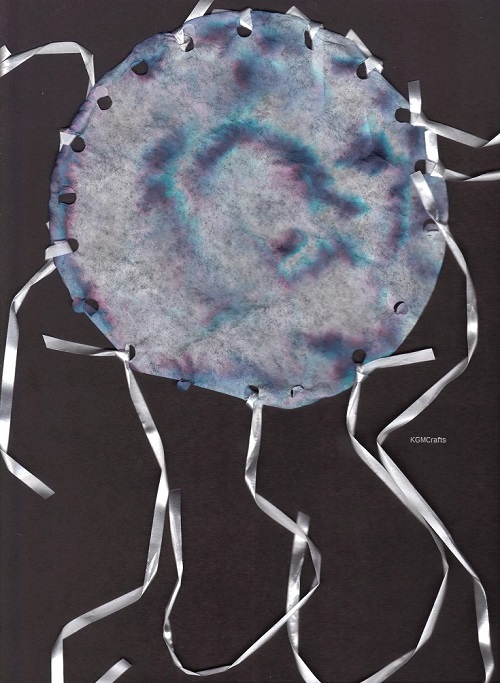 coffee filter jellyfish