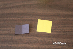 cut a square for the top and one for the opening honey step 3