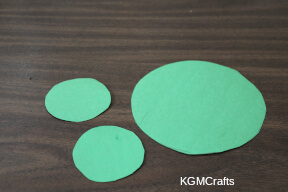 cut 3 circles locust step 1