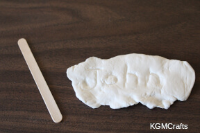 write the name in clay his name is John