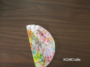 step 3 fold in half draw a coat shape