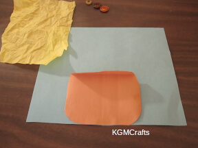 bag step 2 glue the bag to the background