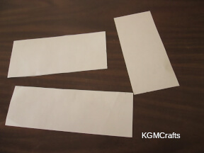 baker step 1 cut three different sized rectangles