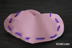 add the circle heart step 6