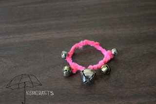 add bells to pipe cleaner jingle bells noisemaker