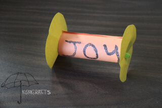 paper bar bells The Joy of the Lord is My Strength