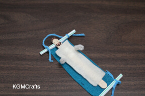 step 6 add the man to the mat