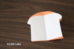 trim the white piece if necessary