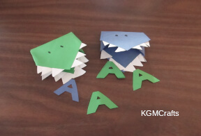 alligator letter a craft