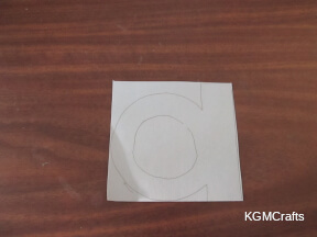 angel step 1 draw a letter A