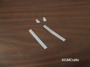step 2 make arms and hand pieces