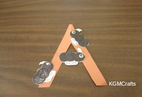 ant craft for letter a