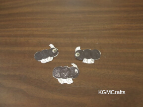 step 4 cut around the ants