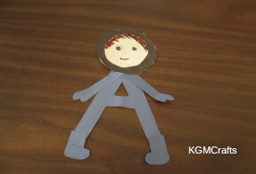 astronaut for letter A