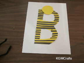 step 3 glue the circle to the top