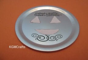 step 2 add face to lid