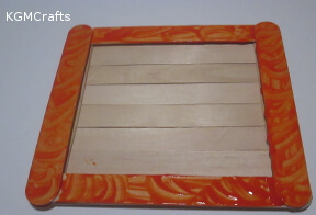 step 10 paint just the sides