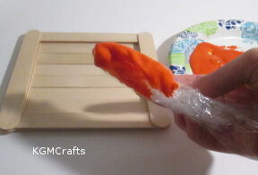 step 9 paint the sides of the frame