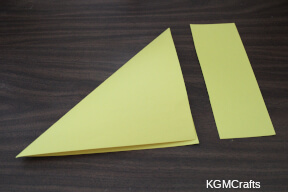 fold the construction paper in half