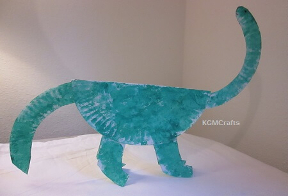 link to paper plate dinosaurs