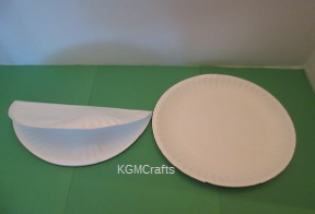 step 1 fold plate in half