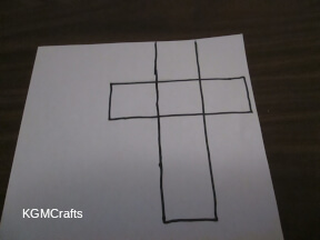 cross step 1 pattern of cross