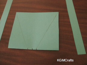 fold the paper in half