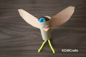 cardboard tube quail