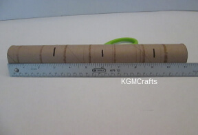 measure paper towel roll