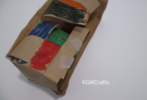 step 4 weave the srips