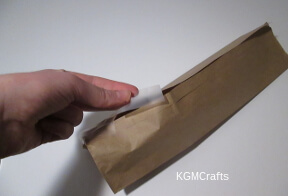 step 8 tape the ends