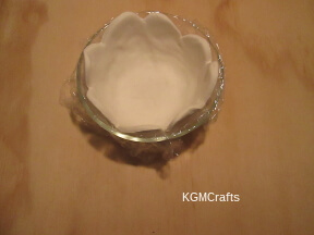 let the clay dry overnight step 4