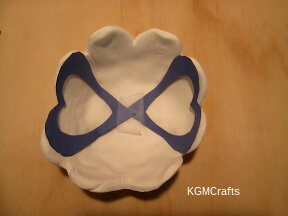 place the hearts in the bowl step 6