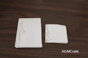 step 1 draw the paper dolls