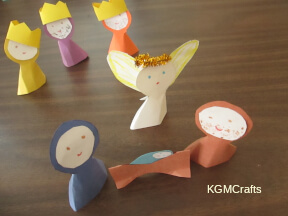 place the people in the scene