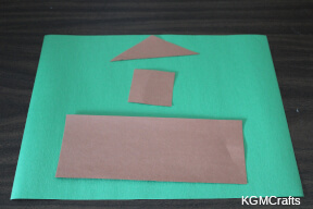 Noah's ark step 1 cut out the shapes