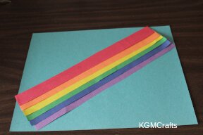 step 3 continue adding strips
