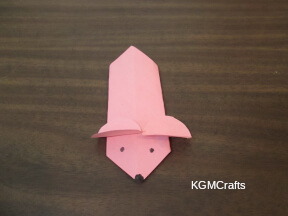 glue the ears on and make face