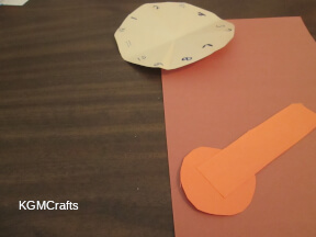 glue the pendulum pieces together