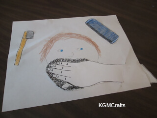 Mulberry bush rhyme craft