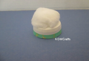 cut cup add cotton